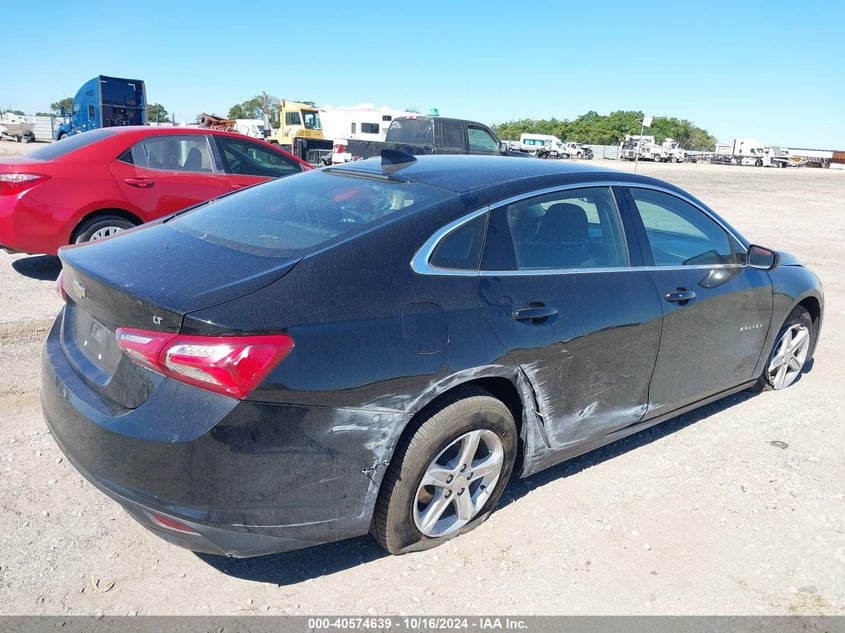 VIN 1G1ZD5ST3NF170110 2022 CHEVROLET MALIBU FWD LT