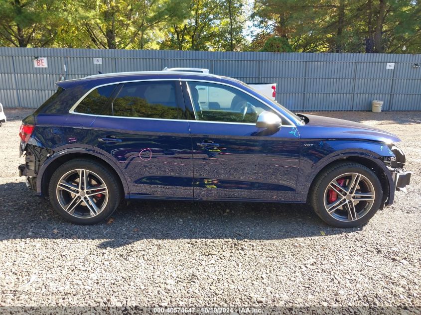 2018 Audi Sq5 3.0T Premium Plus VIN: WA1A4AFY4J2207938 Lot: 40574647