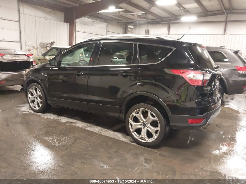 2017 FORD ESCAPE TITANIUM - 1FMCU9JD9HUA47308