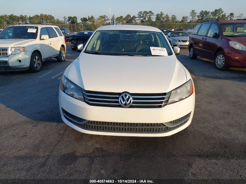 2014 Volkswagen Passat S VIN: 1VWAH7A38EC003617 Lot: 40574663