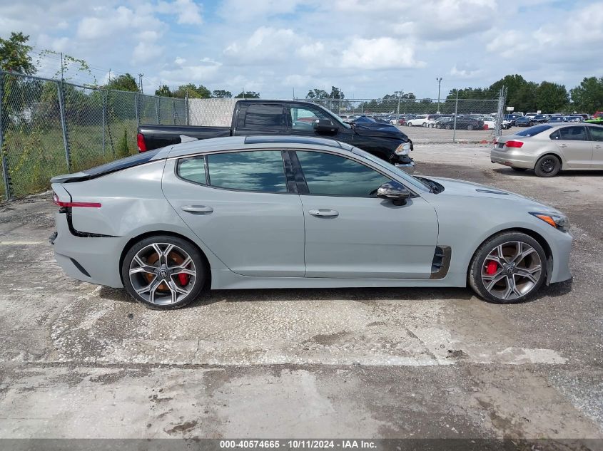 2019 Kia Stinger Gt1 VIN: KNAE45LC2K6059044 Lot: 40574665