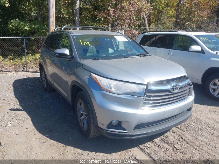 5TDKKRFH5FS048409 2015 TOYOTA HIGHLANDER - Image 1