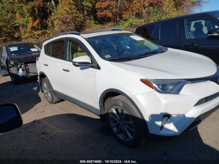 2017 Toyota Rav4 Limited VIN: 2T3DFREV8HW588861 Lot: 40574680