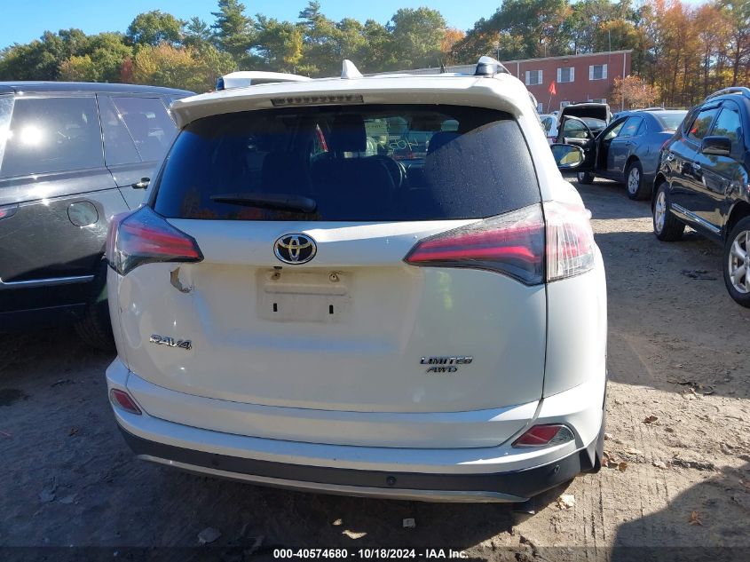 2017 Toyota Rav4 Limited VIN: 2T3DFREV8HW588861 Lot: 40574680