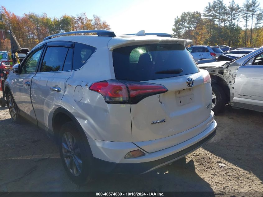 2017 Toyota Rav4 Limited VIN: 2T3DFREV8HW588861 Lot: 40574680