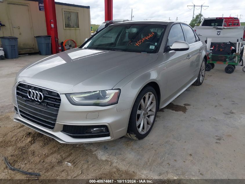 2014 AUDI A4 2.0T PREMIUM - WAUAFAFL2EA059236