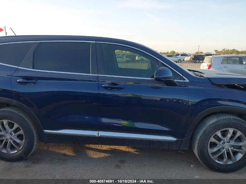 2019 Hyundai Santa Fe Se VIN: 5NMS23AD0KH086189 Lot: 40574691