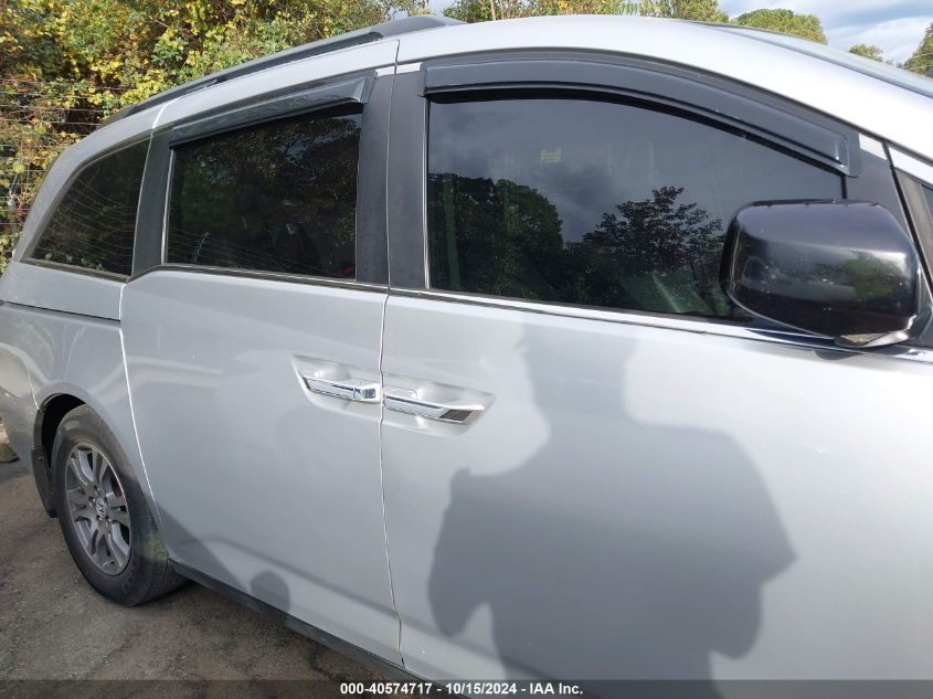 2012 Honda Odyssey Ex-L VIN: 5FNRL5H65CB124940 Lot: 40574717