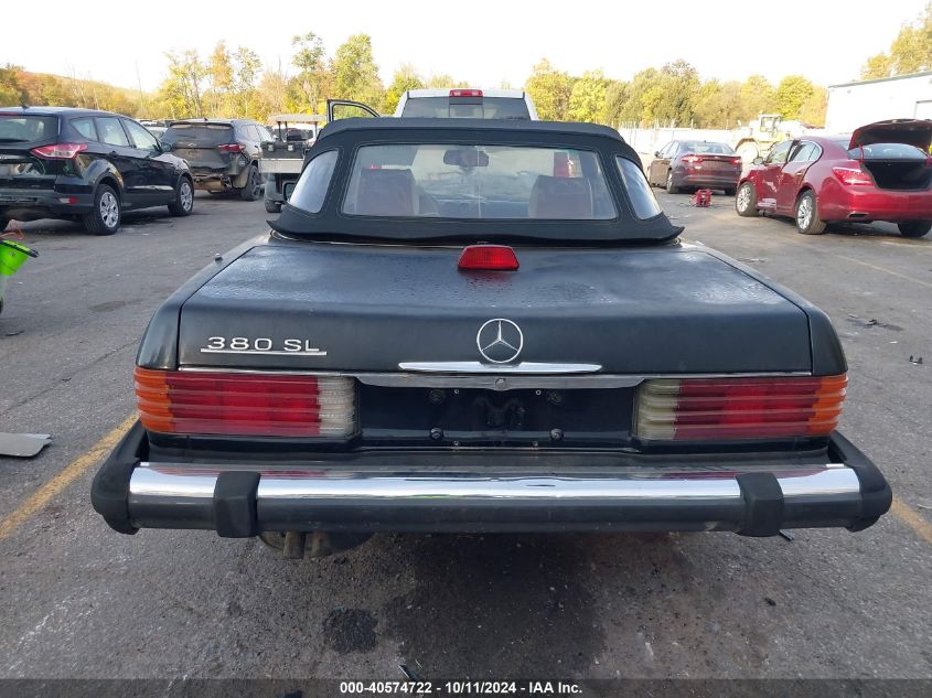 WDBBA45AXEA005950 1984 Mercedes-Benz 380 Sl