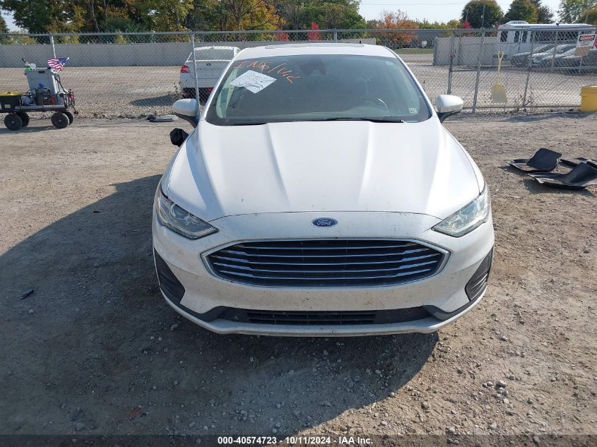 2020 Ford Fusion Se VIN: 3FA6P0T98LR125533 Lot: 40574723