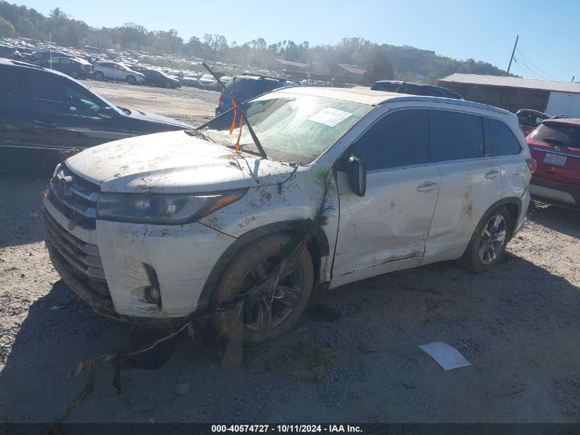 2019 Toyota Highlander Limited Platinum VIN: 5TDYZRFH3KS341614 Lot: 40574727