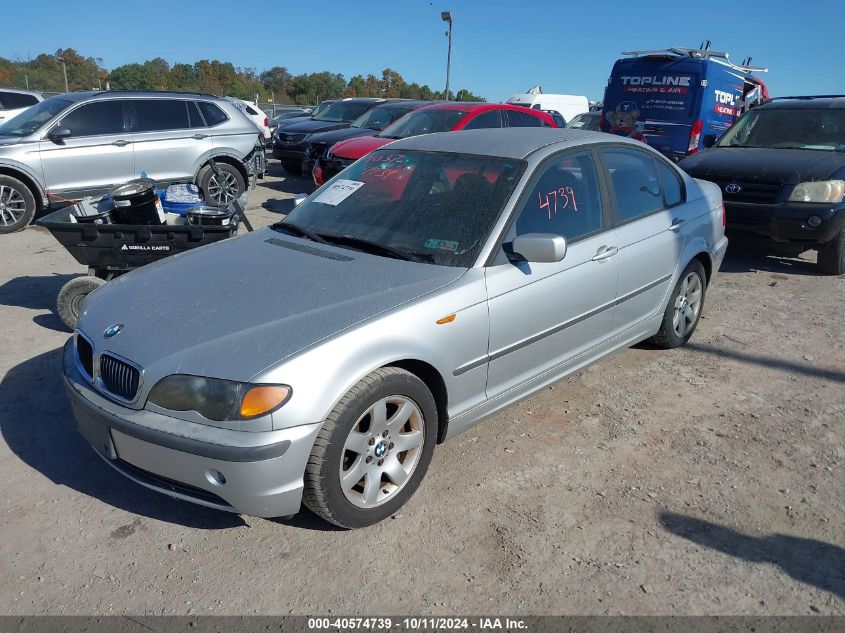 WBAEV33412KL67095 2002 BMW 325 I