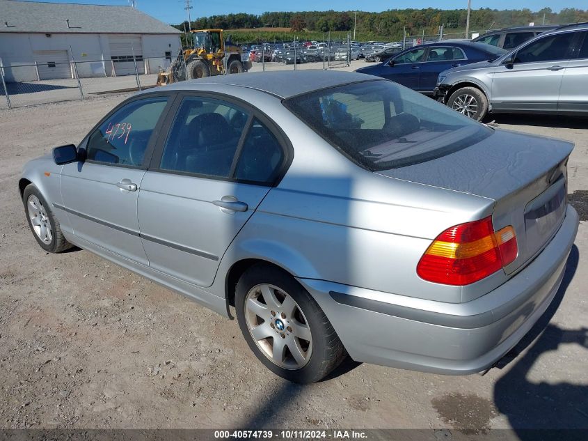 WBAEV33412KL67095 2002 BMW 325 I