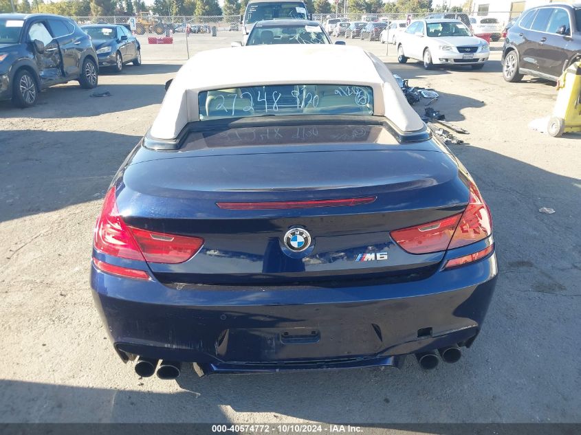 2015 BMW M6 VIN: WBSLZ9C54FD651284 Lot: 40574772