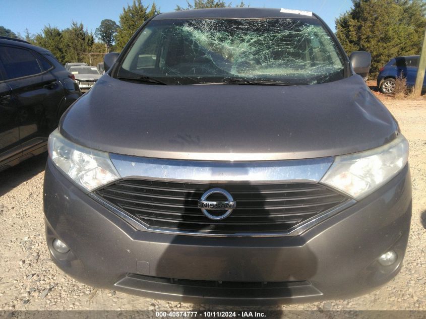 2015 Nissan Quest Platinum/S/Sl/Sv VIN: JN8AE2KP4F9131310 Lot: 40574777