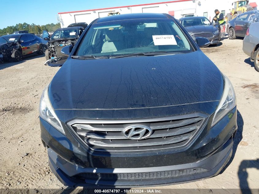 2016 Hyundai Sonata Sport/Limited VIN: 5NPE34AF9GH292185 Lot: 40574797