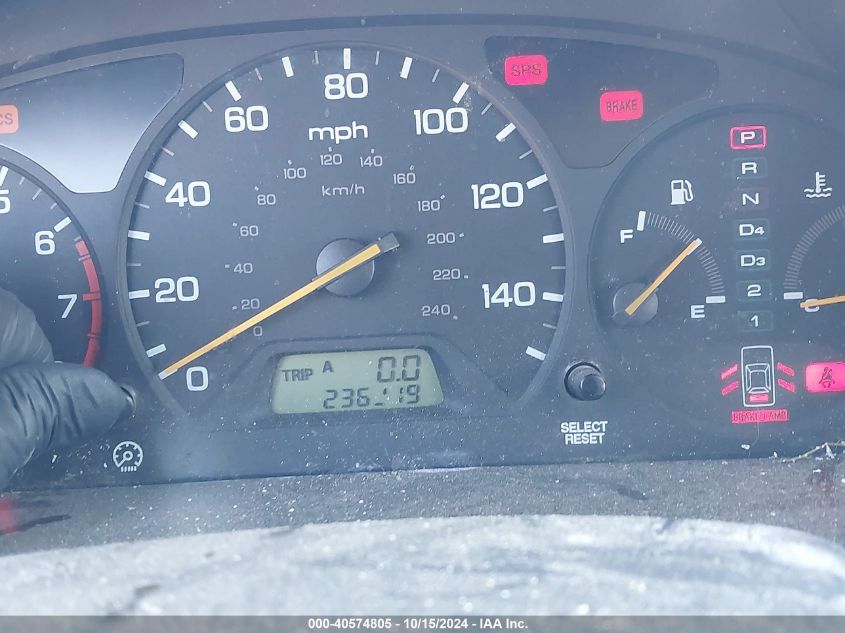 2001 Honda Accord 3.0 Ex VIN: 1HGCG16521A069416 Lot: 40574805