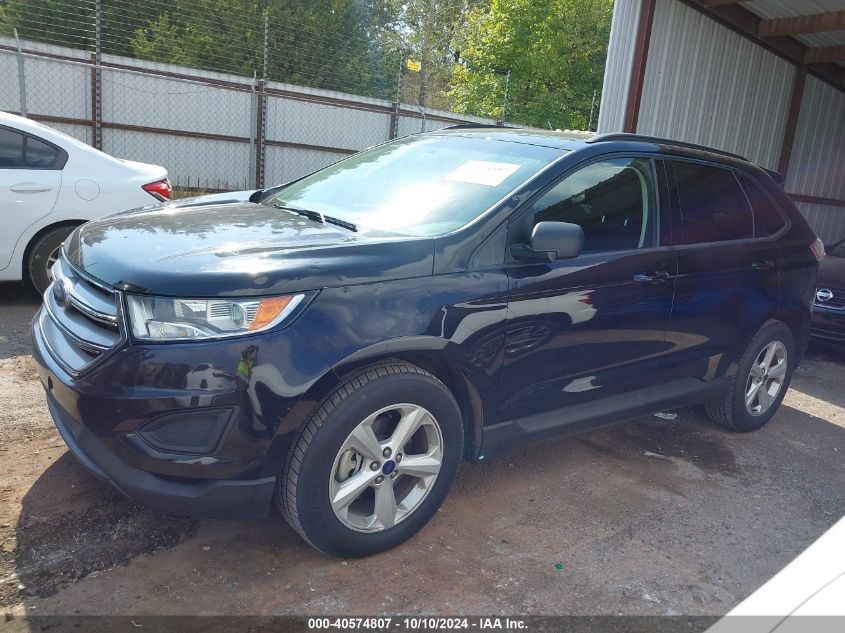 2016 Ford Edge Se VIN: 2FMPK3G91GBC13476 Lot: 40574807