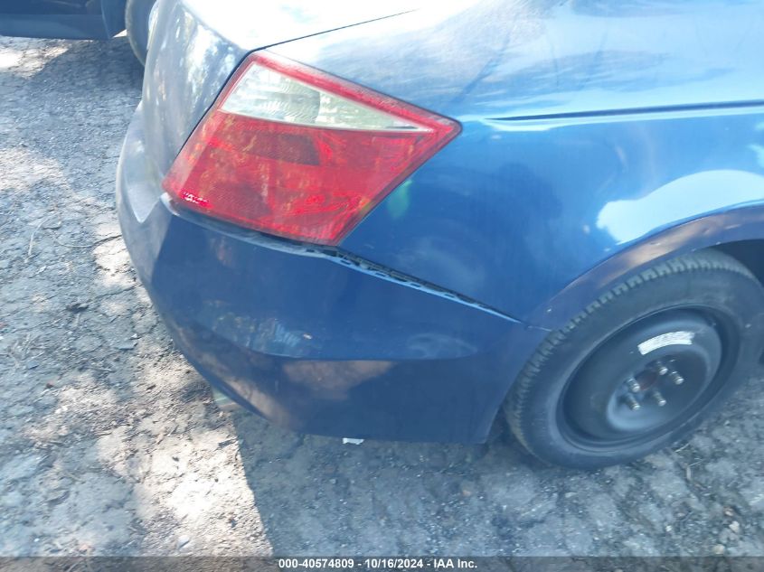 2009 Honda Accord 2.4 Ex-L VIN: 1HGCS12889A007786 Lot: 40574809