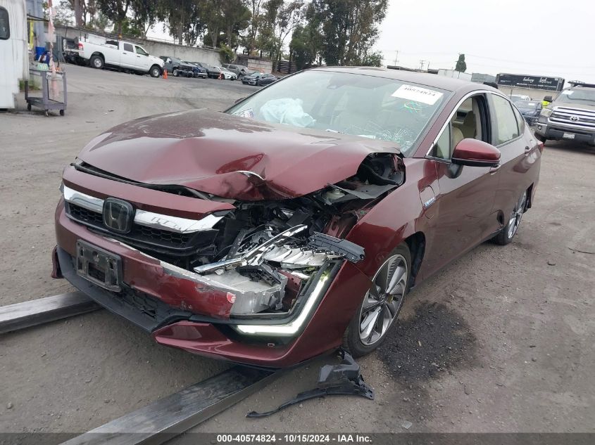 2018 Honda Clarity Plug-In Hybrid Touring VIN: JHMZC5F31JC003310 Lot: 40574824