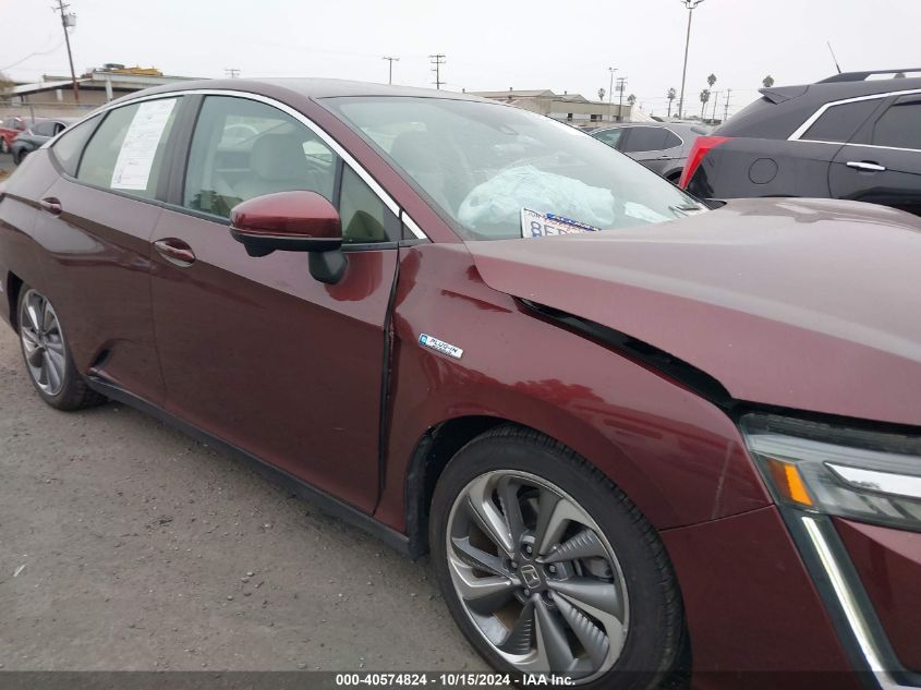 2018 Honda Clarity Plug-In Hybrid Touring VIN: JHMZC5F31JC003310 Lot: 40574824