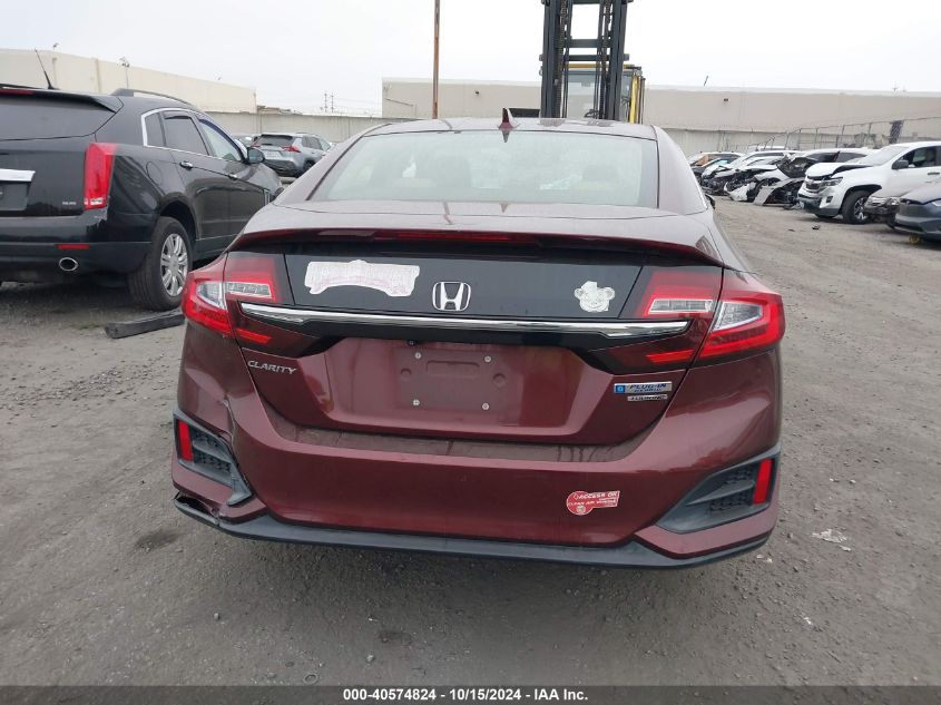 2018 Honda Clarity Plug-In Hybrid Touring VIN: JHMZC5F31JC003310 Lot: 40574824