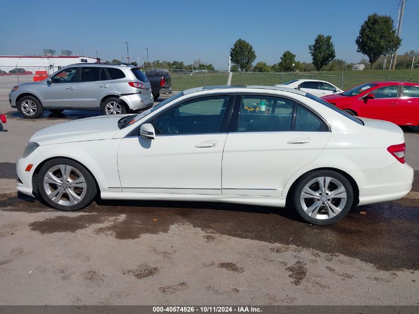 2010 Mercedes-Benz C 300 Luxury 4Matic/Sport 4Matic VIN: WDDGF8BB3AF477763 Lot: 40574826