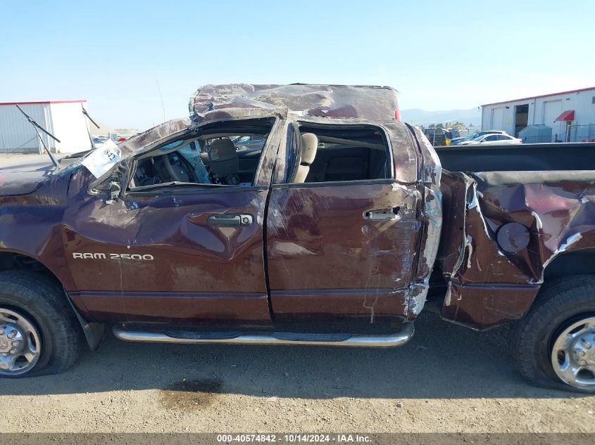 2004 Dodge Ram 2500 Slt/Laramie VIN: 1D7KU28D54J189329 Lot: 40574842