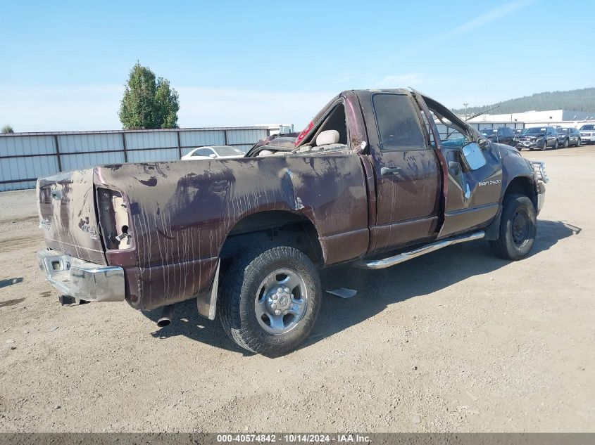 2004 Dodge Ram 2500 Slt/Laramie VIN: 1D7KU28D54J189329 Lot: 40574842