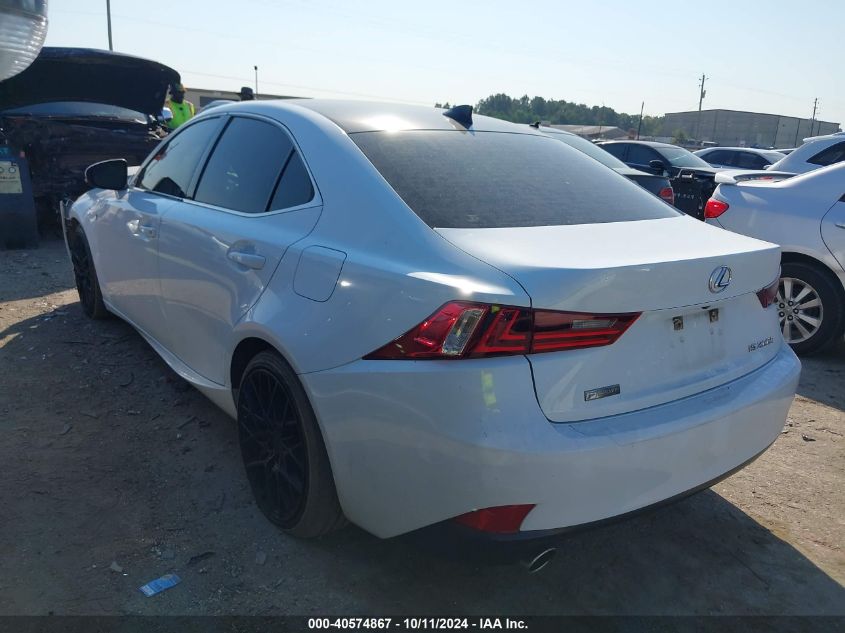 VIN JTHBA1D25G5035989 2016 Lexus IS, 200T no.3