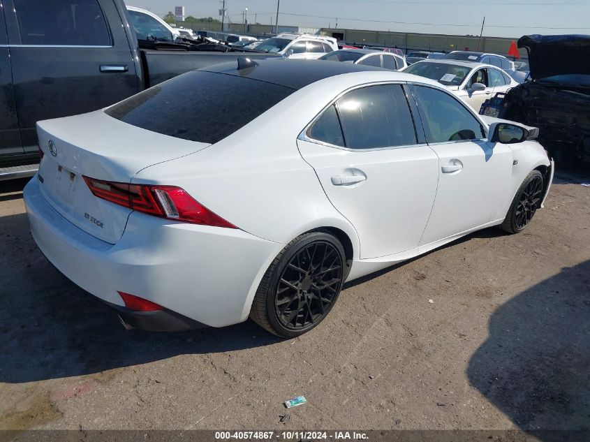 VIN JTHBA1D25G5035989 2016 Lexus IS, 200T no.4