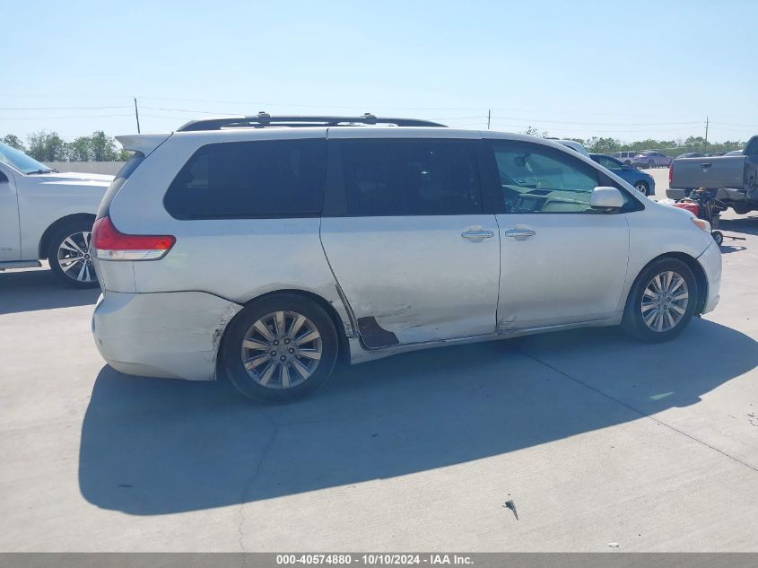 5TDYK3DCXBS091264 2011 Toyota Sienna Ltd