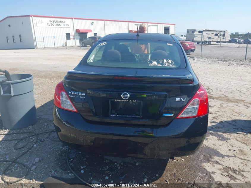 2014 Nissan Versa 1.6 Sv VIN: 3N1CN7AP2EL836604 Lot: 40574887