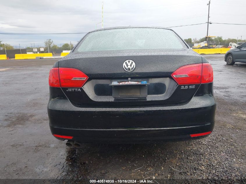 2011 Volkswagen Jetta 2.5L Se VIN: 3VWDZ7AJ2BM388546 Lot: 40574935