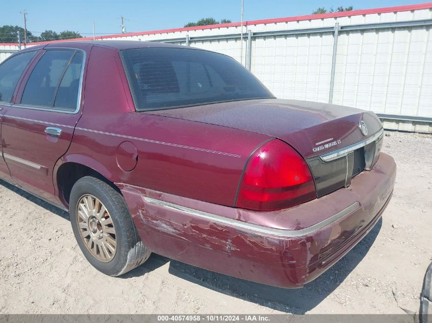 2006 Mercury Grand Marquis Ls VIN: 2MEHM75V96X628510 Lot: 40574958