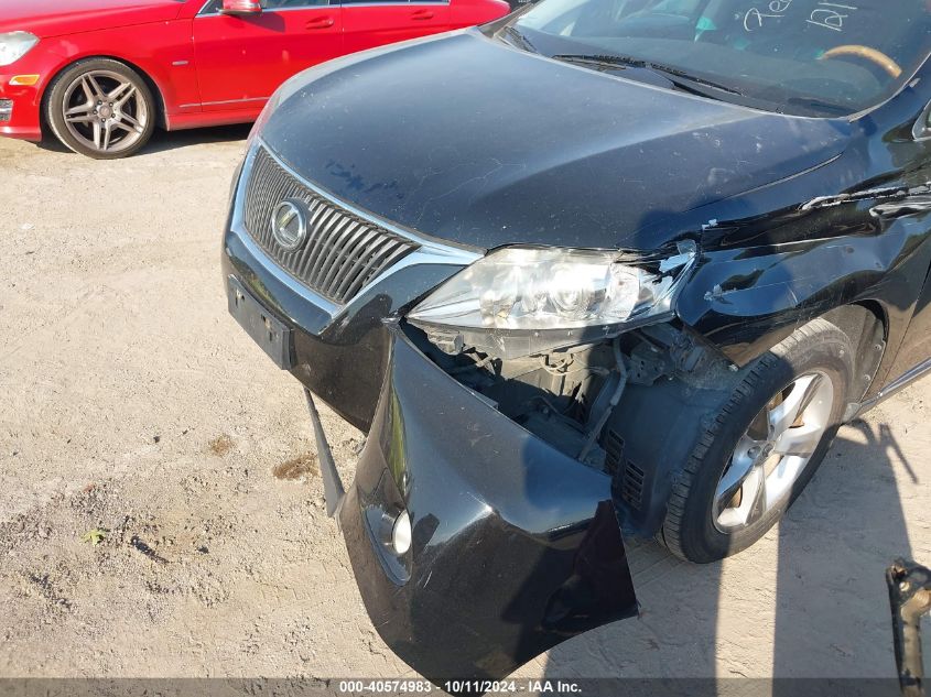 2010 Lexus Rx 350 350 VIN: 2T2BK1BA7AC039704 Lot: 40574983