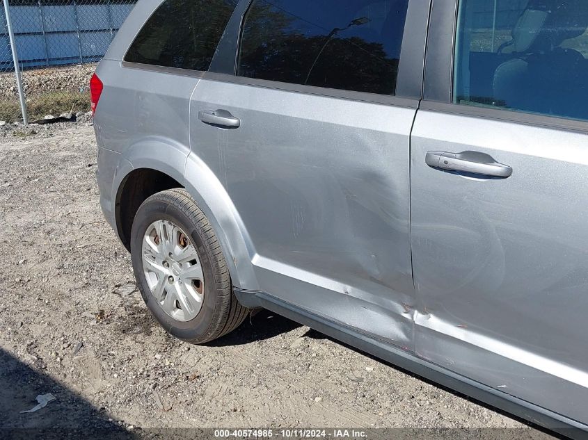 2018 Dodge Journey Se VIN: 3C4PDCAB1JT302308 Lot: 40574985