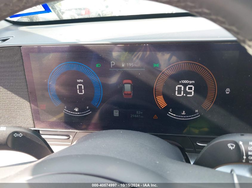 2024 Hyundai Kona Sel VIN: KM8HB3AB2RU122343 Lot: 40574997