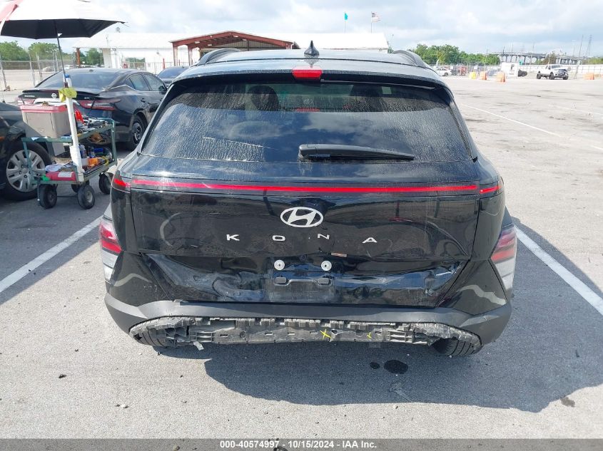 2024 Hyundai Kona Sel VIN: KM8HB3AB2RU122343 Lot: 40574997