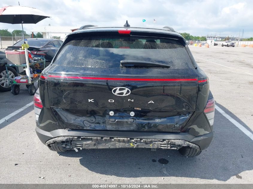 2024 Hyundai Kona Sel VIN: KM8HB3AB2RU122343 Lot: 40574997