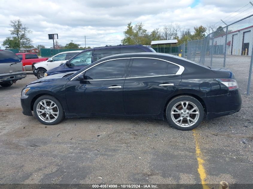 2014 Nissan Maxima 3.5 S VIN: 1N4AA5APXEC436828 Lot: 40574998