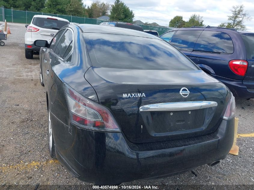 2014 Nissan Maxima 3.5 S VIN: 1N4AA5APXEC436828 Lot: 40574998