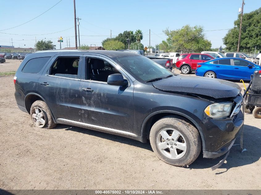 2013 Dodge Durango Sxt VIN: 1C4RDHAGXDC694710 Lot: 40575002