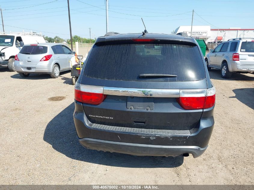 2013 Dodge Durango Sxt VIN: 1C4RDHAGXDC694710 Lot: 40575002