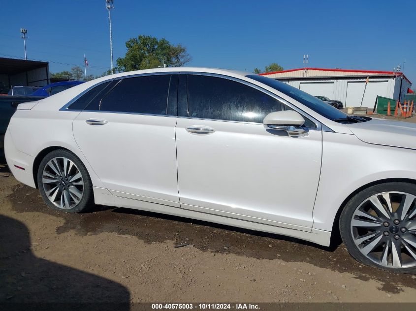 2017 Lincoln Mkz Select VIN: 3LN6L5D94HR607503 Lot: 40575003