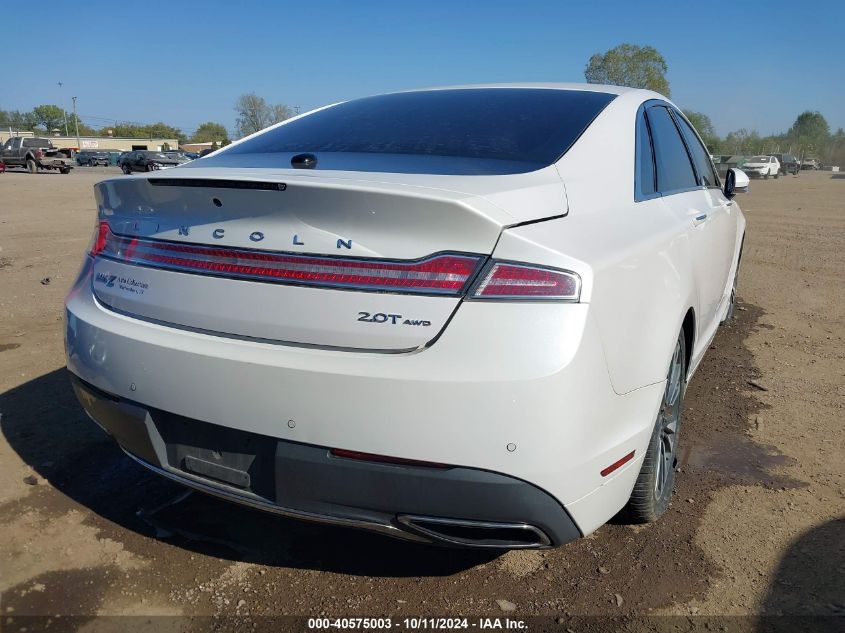 2017 Lincoln Mkz Select VIN: 3LN6L5D94HR607503 Lot: 40575003