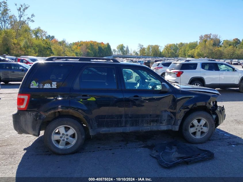 2012 Ford Escape Xlt VIN: 1FMCU0D70CKC11860 Lot: 40575024