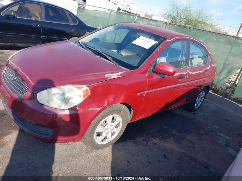 KMHCN4ACXAU417341 2010 Hyundai Accent Gls