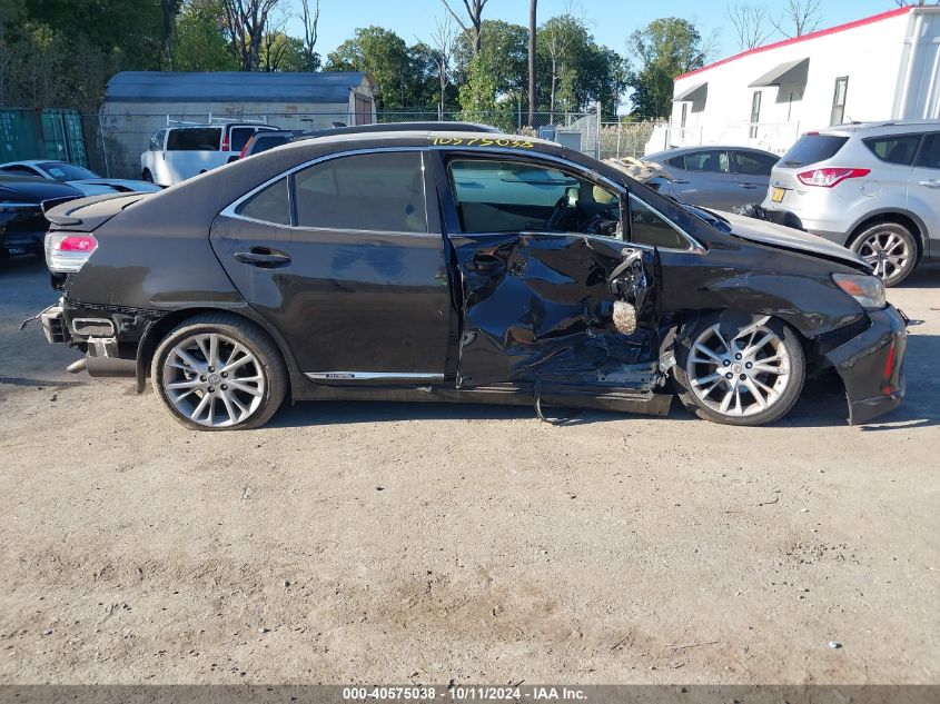 2010 Lexus Hs 250H Premium VIN: JTHBB1BAXA2034997 Lot: 40575038