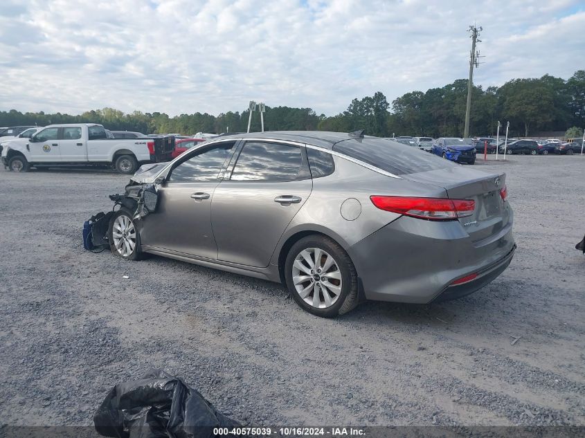 2016 Kia Optima Ex VIN: 5XXGU4L35GG099715 Lot: 40575039